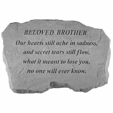 KAY BERRY Beloved Brother-Our Hearts Still Ache In Sadness, 16-in. x 10.5-in. x 1.5-in. KA313611